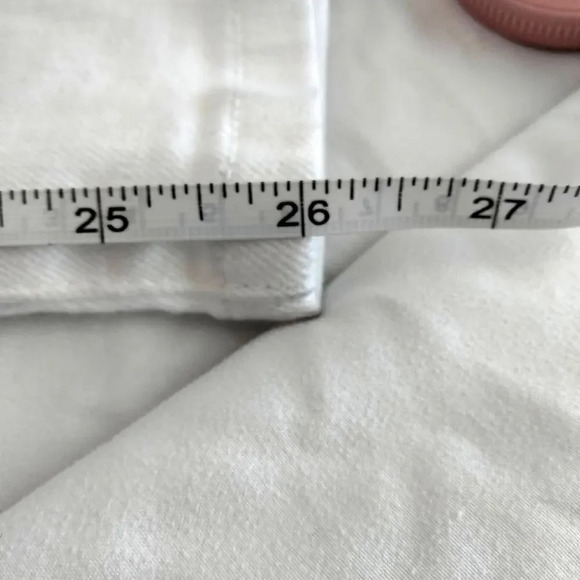 Veronica Beard Jeans  24 White Kate Skinny High Rise Snap Button side NEW - Picture 10 of 15